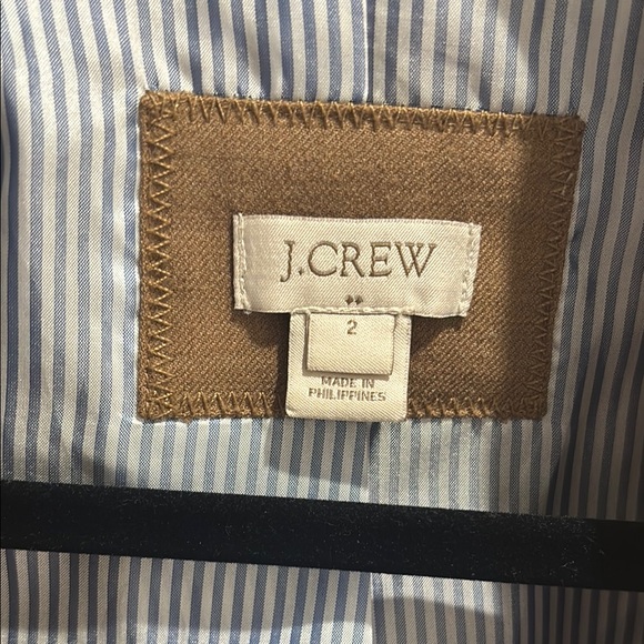 J Crew Camel Blazer with Gold Buttons - Picture 2 of 5